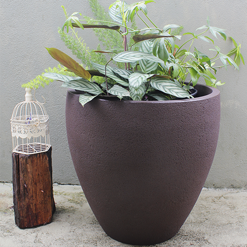 RUSTIC ELLIPSE PLANTER